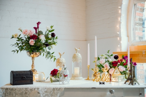 Boho风小型签字仪式