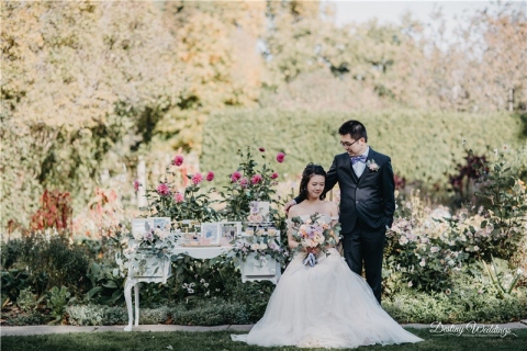 小清新婚礼签字仪式