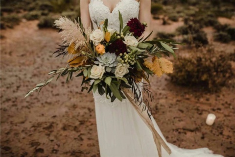 犹他州沙漠婚礼